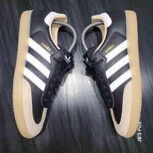 Adidas Samba OG J Black White Beige Gum JQ8555 Mens/Womens/Youth